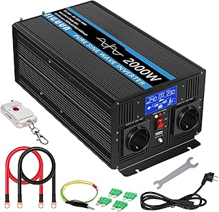 Análisis Exhaustivo del JIGUUN 2000W Inversor 24V: Potencia y Funcionalidad a Tu Alcance