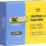 **Curiosidades que no sabías sobre los clavos de acabado: Descubre el Tacwise 0665 Galvanizados Tipo 16G / 20 mm (Pack de 2500)**