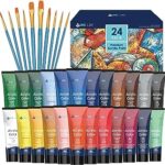 **Transforma tus Proyectos: Montaje Creativo con el Set de Pintura Acrílica 24 Colores No Tóxica para Lienzos, Madera y Más**  

Este título es atractivo, incluye palabras clave relevantes como pintura acrílica, 24 colores, no tóxica, y montaje, y está optimizado para SEO al captar la atención de artistas y aficionados interesados en manualidades y proyectos creativos.