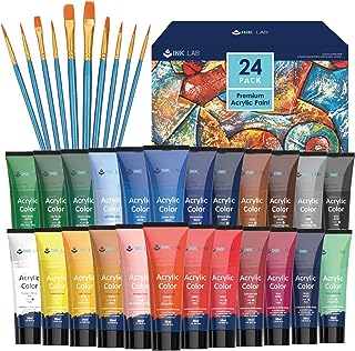 **Transforma tus Proyectos: Montaje Creativo con el Set de Pintura Acrílica 24 Colores No Tóxica para Lienzos, Madera y Más**  

Este título es atractivo, incluye palabras clave relevantes como pintura acrílica, 24 colores, no tóxica, y montaje, y está optimizado para SEO al captar la atención de artistas y aficionados interesados en manualidades y proyectos creativos.