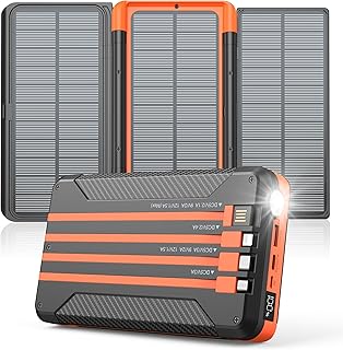 Descubre 7 Usos Increíbles del Cargador Solar de 46800 mAh: Ideal para Camping y Aventuras al Aire Libre