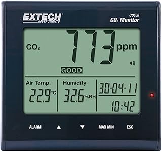 Guía Definitiva para Elegir el Extech CO100: Tu Monitor Ideal de Dióxido de Carbono para Mejorar la Calidad del Aire