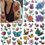 Descubre las Tendencias 2023: LEADTEAM Tatuajes Temporales 3D para Adultos – ¡88 Diseños Impactantes para Fiestas!