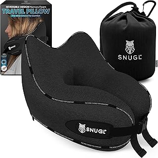 Descubre las Alternativas Perfectas: SNUGL Almohada de Viaje para el Cuello en Espuma Viscoelástica – Tu Compañera Ideal para Volar Cómodamente